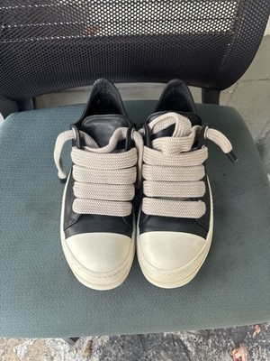 Rick Owens Men's DRKSHDW Ramon Low Shoes Size 10