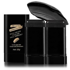 Black Hair Dye Comb 2PCS Gray Hair Coverage Waterproof Sweat-Proof Stick NEW