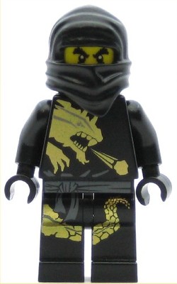 LEGO Ninjago Minifigure Cole DX Dragon Suit (Genuine)