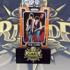 The Rolling Stones Panini Prizm 2025 Rolling Stones Orange Wave Prizm /259 #49