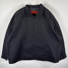 Red Kap XXL Work Jacket Black Cotton Polyester Padded Collar Used