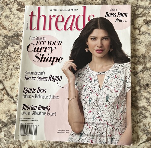 3 Threads Magazine For People Who Love To Sew Jan 2021, Spring 2021, May 2020 - Picture 5 of 8