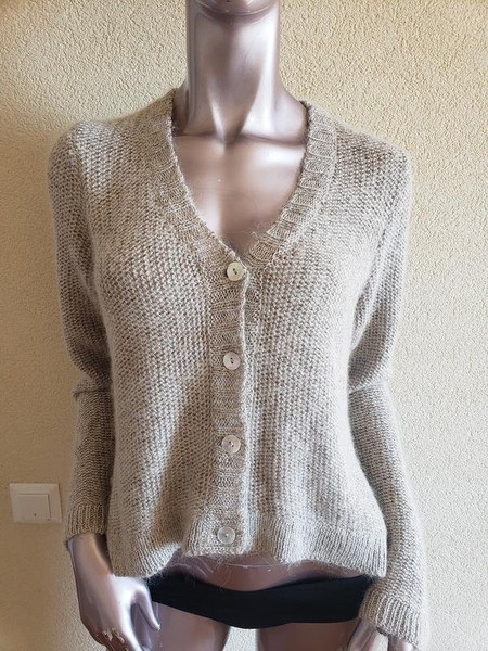 Women Eileen Fisher Sweater Beige 36 / S / 44