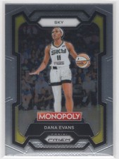 #55 Dana Evans 2024-25 Prizm Monopoly WNBA Base Chicago Sky