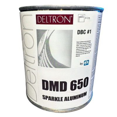 #ad PPG DELTRON🔷DMD 650 🔷Sparkle Aluminum🔷 1 QUART🔹FREE SHIPPING $160.00