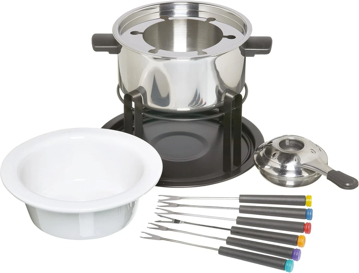 COM-FOUR® 12x Forchette per fonduta in acciaio inox (18 cm) – Per fonduta di formaggio COM-FOUR® 12x Forchette per fonduta in acciaio inox (18 cm) – Per fonduta di formaggio