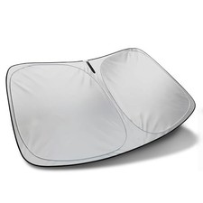 Foldable Sunshade Compatible with 2019-2025 Audi A7 Sedan, UV Reflective and