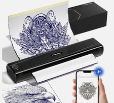 Phomemo TP86 Wireless Tattoo Stencil Printer, Bluetooth Thermal Printer New