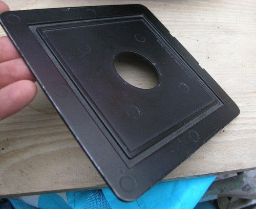 Cambo SC Holland Monorail flat metal lens board for copal 1 41.7mm hole 301136 - Picture 3 of 3