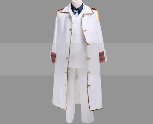 Custom Made One Piece Monkey D Garp Cosplay Costume Marine Coat Buy Ebay