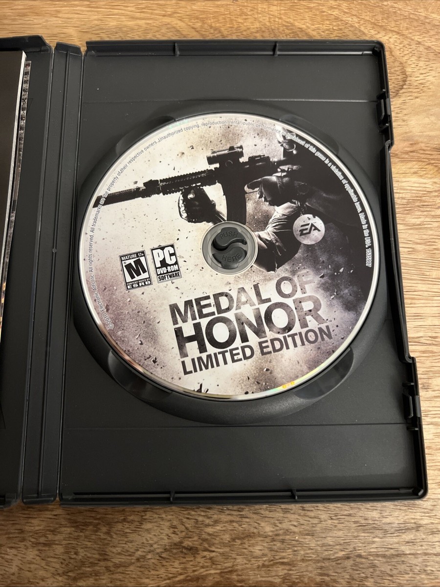 Medal Of Honor Limited Edition Video Game Pc Cd-ROM M-Mature