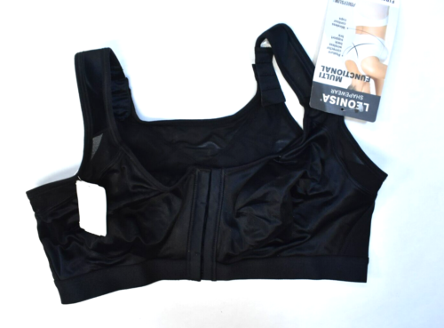 Leonisa Shapewear Functional Back Support Posture Corrector Wireless Bra 36DD