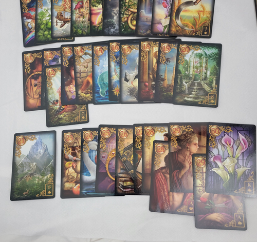 GILDED REVERIE Lenormand Orakel von Ciro Marchetti Kartendeck erweitert *LESEN - Bild 7 von 10