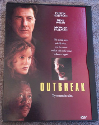 Outbreak (DVD, Full Screen/Widescreen, 1995) Dustin Hoffman ~ Rene Russo