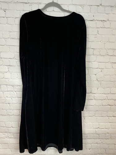 soft surroundings santiago stretch velvet dress