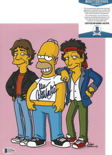 DAN CASTELLANETA SIGNED 'THE SIMPSONS' HOMER 8x10 PHOTO C BECKETT COA BAS