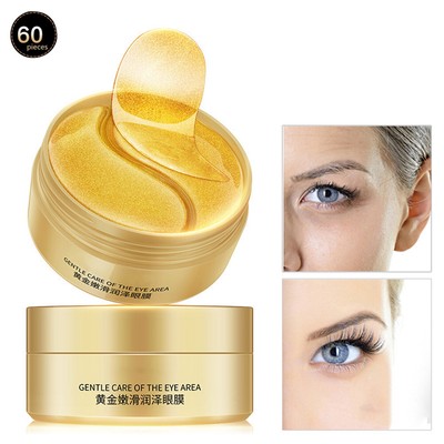 60Pcs Gold Eye Mask Anti Wrinkle Crystal Collagen Eye Patches For Eye Care Da US