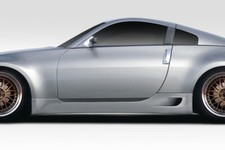 03-08 Fits Nissan 350z Typeg Duraflex Side Skirts Body Kit 116938