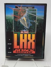 Air Force LHX Attack Chopper Sega Genesis, 1992 complete Tested Working