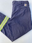Carhartt FR 36x30 Flame Resistant Navy Blue Work Pants 63685-20 Mechanic/Welder