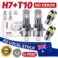 H7 LED Headlight Bulb 6000K CANBUS Kit Low Beam Light For Hyundai Kona 2018-2020