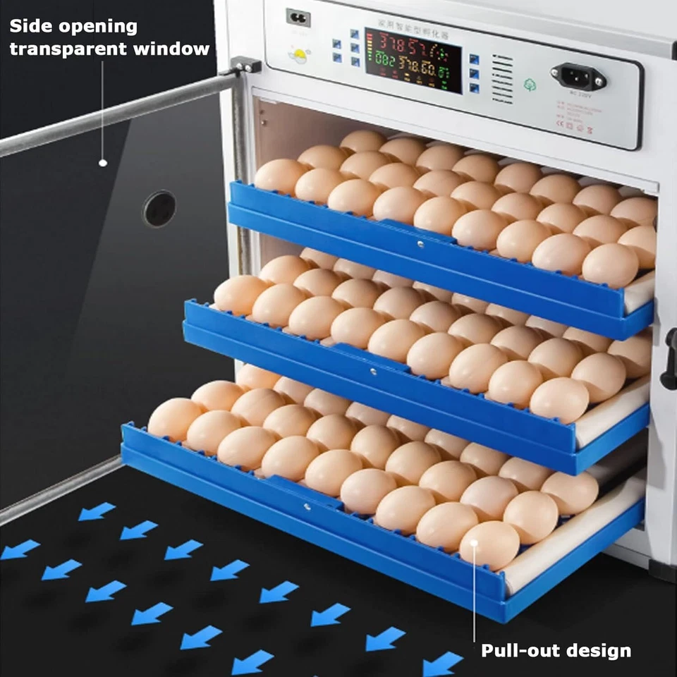 Vollautomatische Brutmaschine 68-340 Eier Inkubator Brutautomat Egg Incubator - Bild 2 von 4
