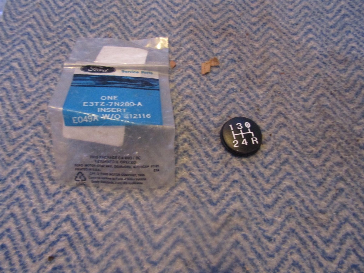 Ford NOS E3tz-7n280-a Gear Shift Shifter Ball Knob Pattern
