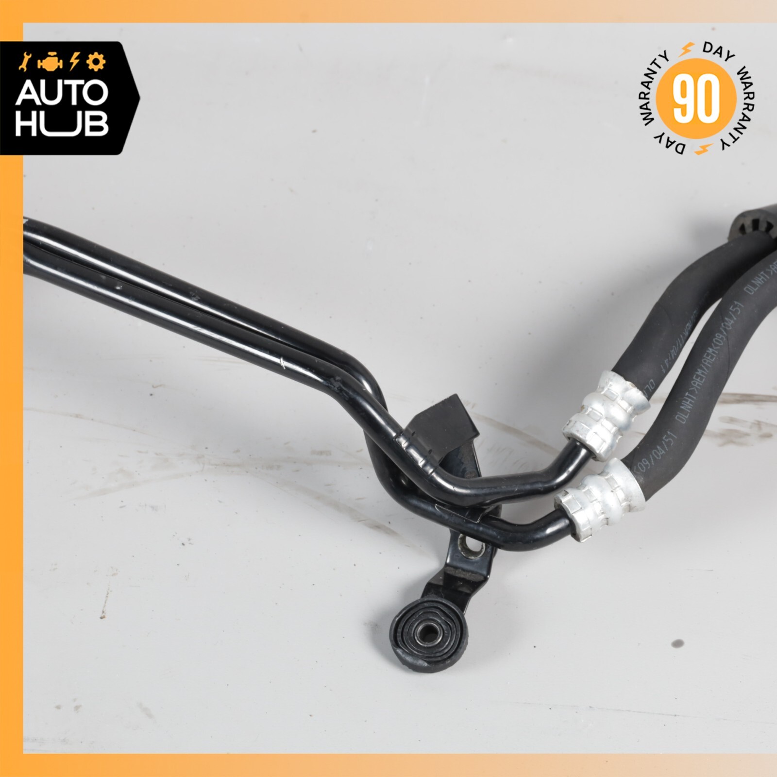 03-06 Bentley GT Flying Spur Left & Right Side Transmission Oil Cooler Line OEM