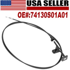 Hood Latch Release Cable With Pull Handle For 1996 97 98 99 2000 Honda Civic New