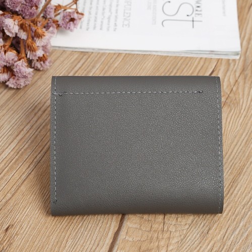 Small Leather Wallet Women's Trifold Credit Card Holder Purse Money Clip Handbag - Picture 12 of 22