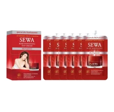 6x SEWA Rose Whitening Day Cream SPF50+ PA++++ Tone Up UV Protect Moisturize 8ml