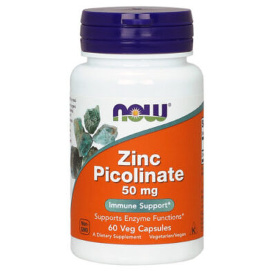 Now Foods ZINK PICOLINATE 50MG 60 Veg Kapseln
