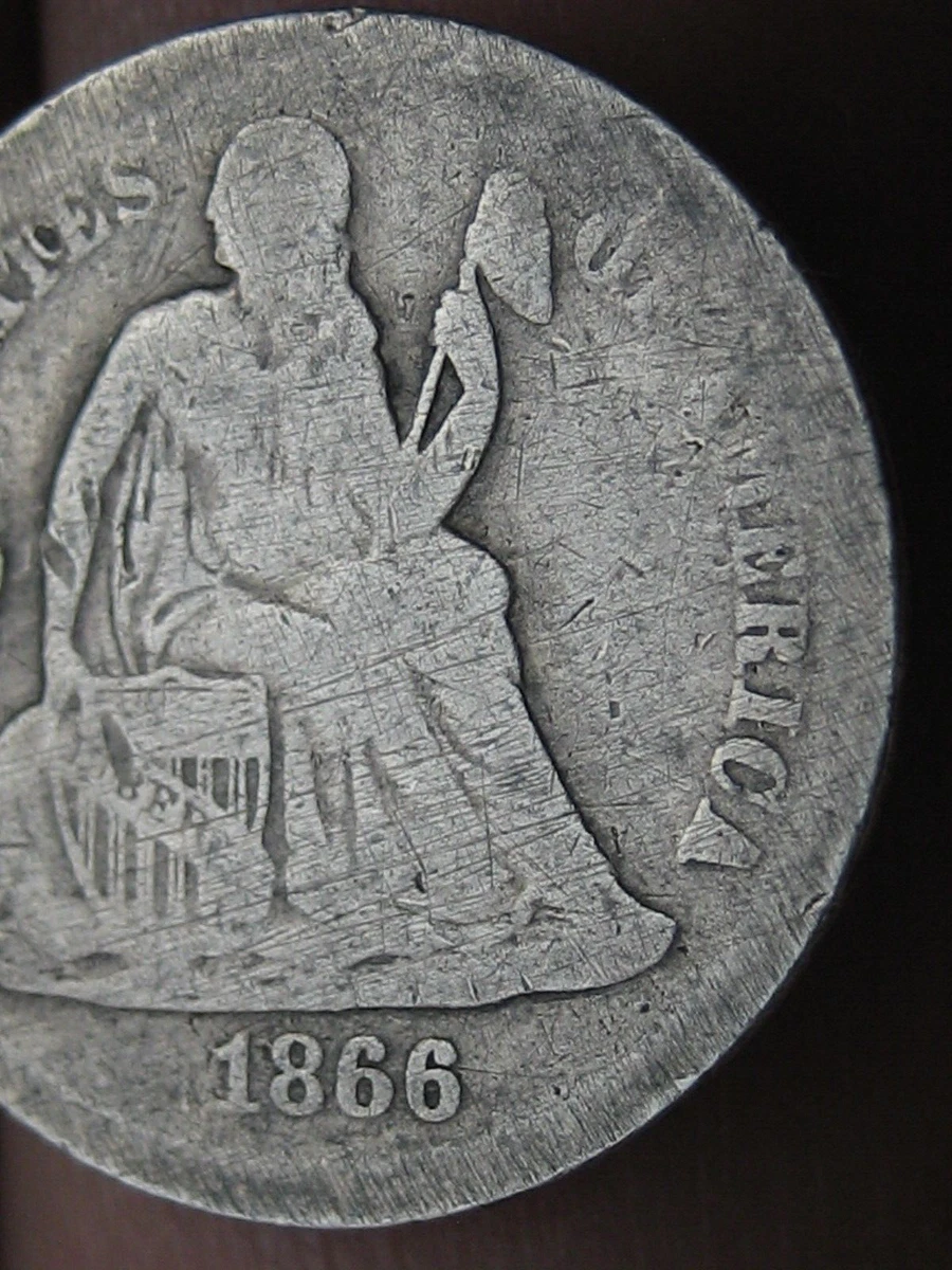 1866 Year Seated Liberty Dimes (1837-1891) for sale | eBay
