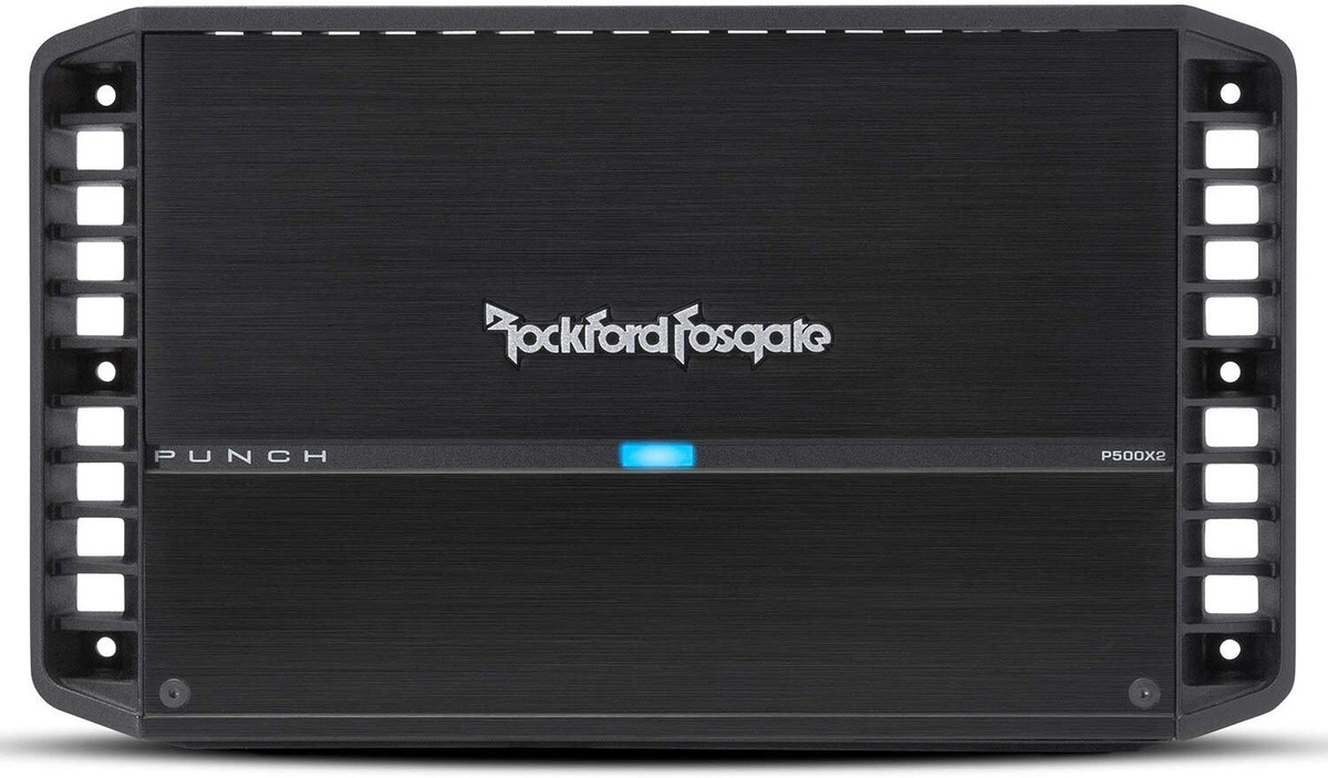 Rockford Fosgate P500X2 500W 2 Channel Amplifier for sale online