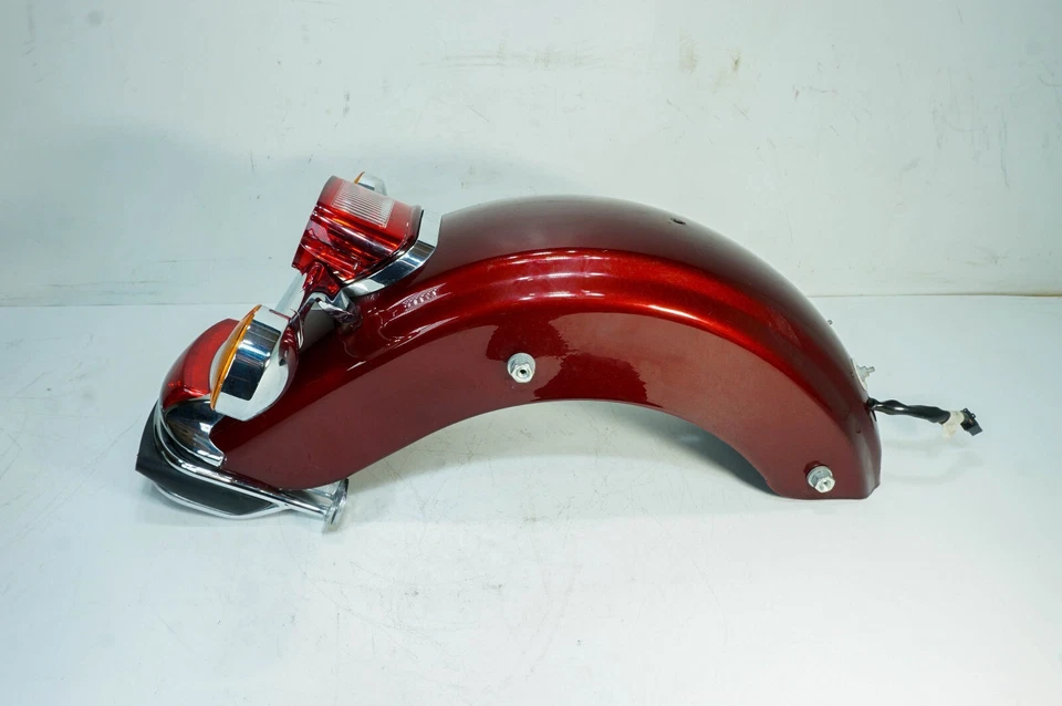 10 guardabarros trasero Harley Electra Classic Touring OEM y barra de señal de giro 1281 Foto 3 de 4