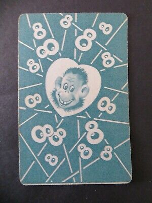 Russell children's card game Crazy 8's Hearts 1960 Super Cute Graphics Art  Craft