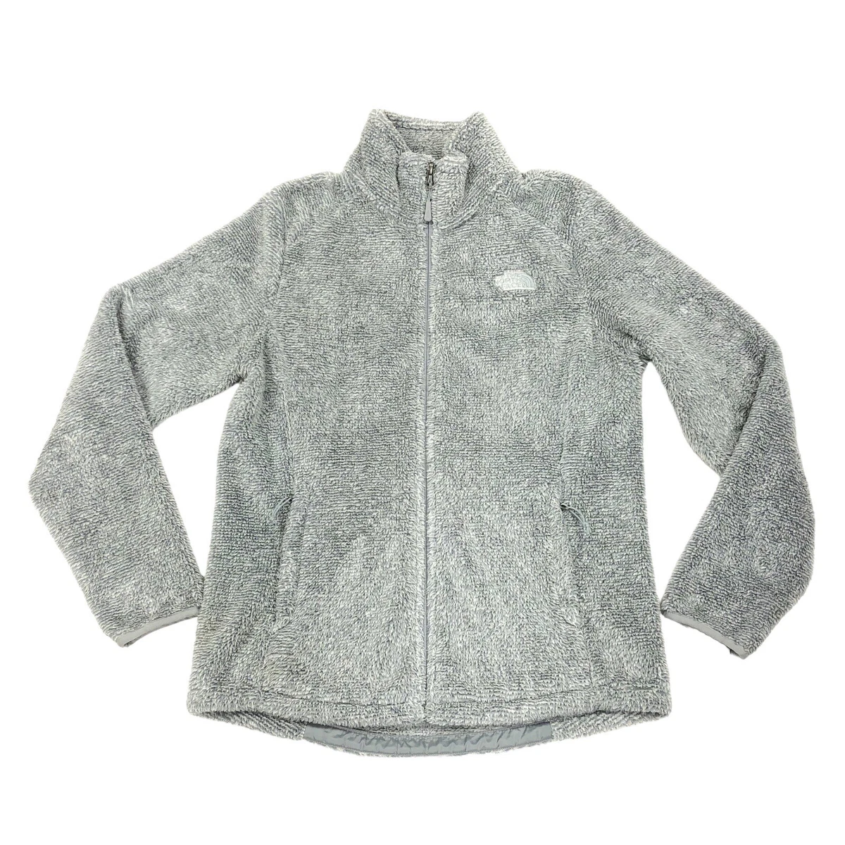 The North Face Women s Osito 2 Fleece Jacket Size Medium Gray Full Zip