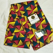 High quality Ankara African wax fabric 6 yards/ 100 cotton
