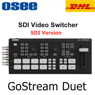 OSEE GoStream Duet Multiple Camera Video Switcher Dual SDI