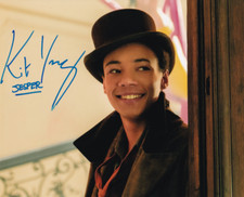 KIT YOUNG signed Autogramm 20x25cm SHADOW & BONE in Person autograph COA