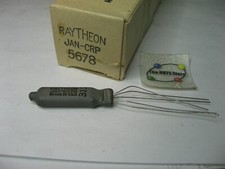 Vacuum Tube Raytheon JRP-5678 Valve 5678 - NOS Qty 2