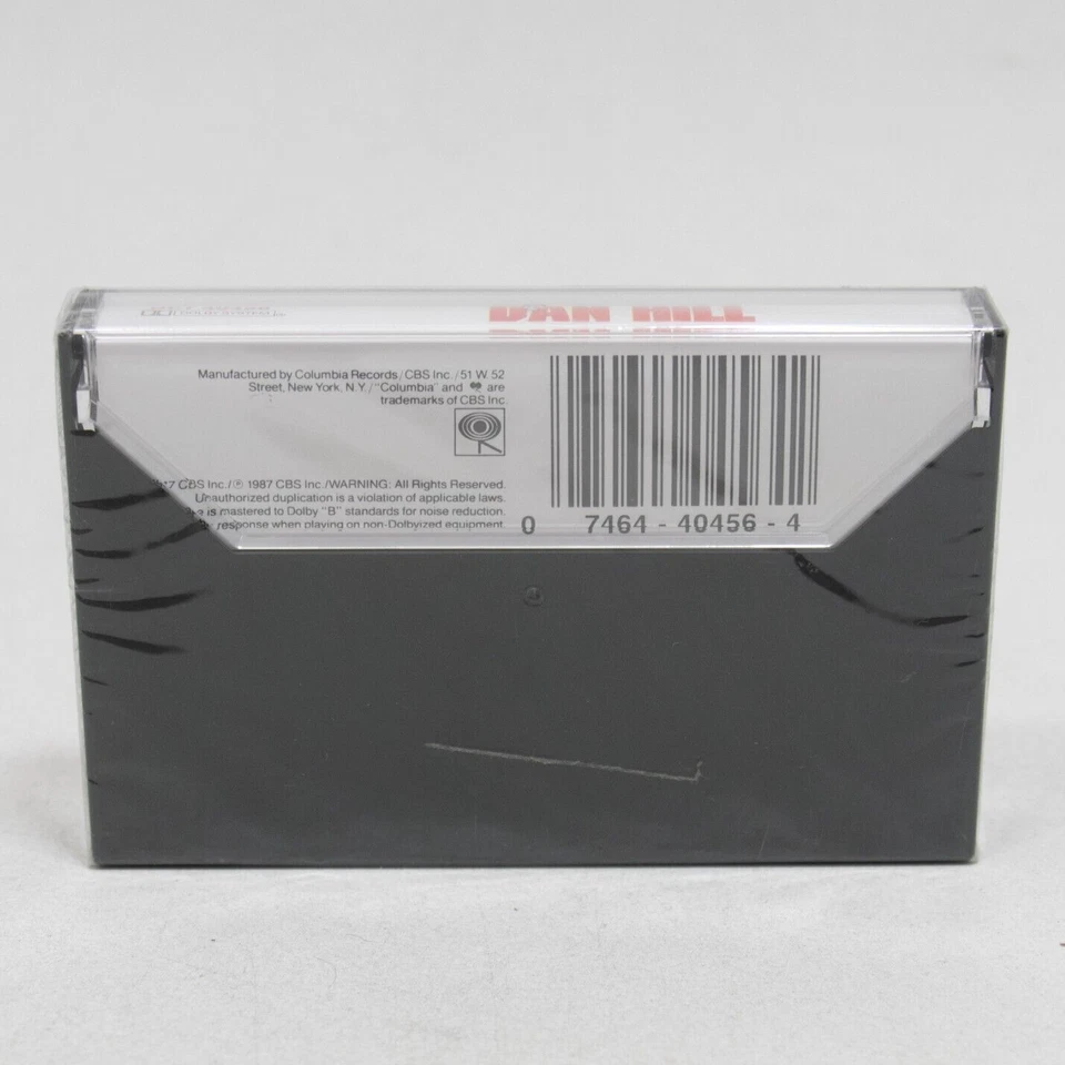 Dan Hill – Self-Titled Cassette Tape 1987 Columbia Records NEW “Blood In My Vein - Image 2 of 4