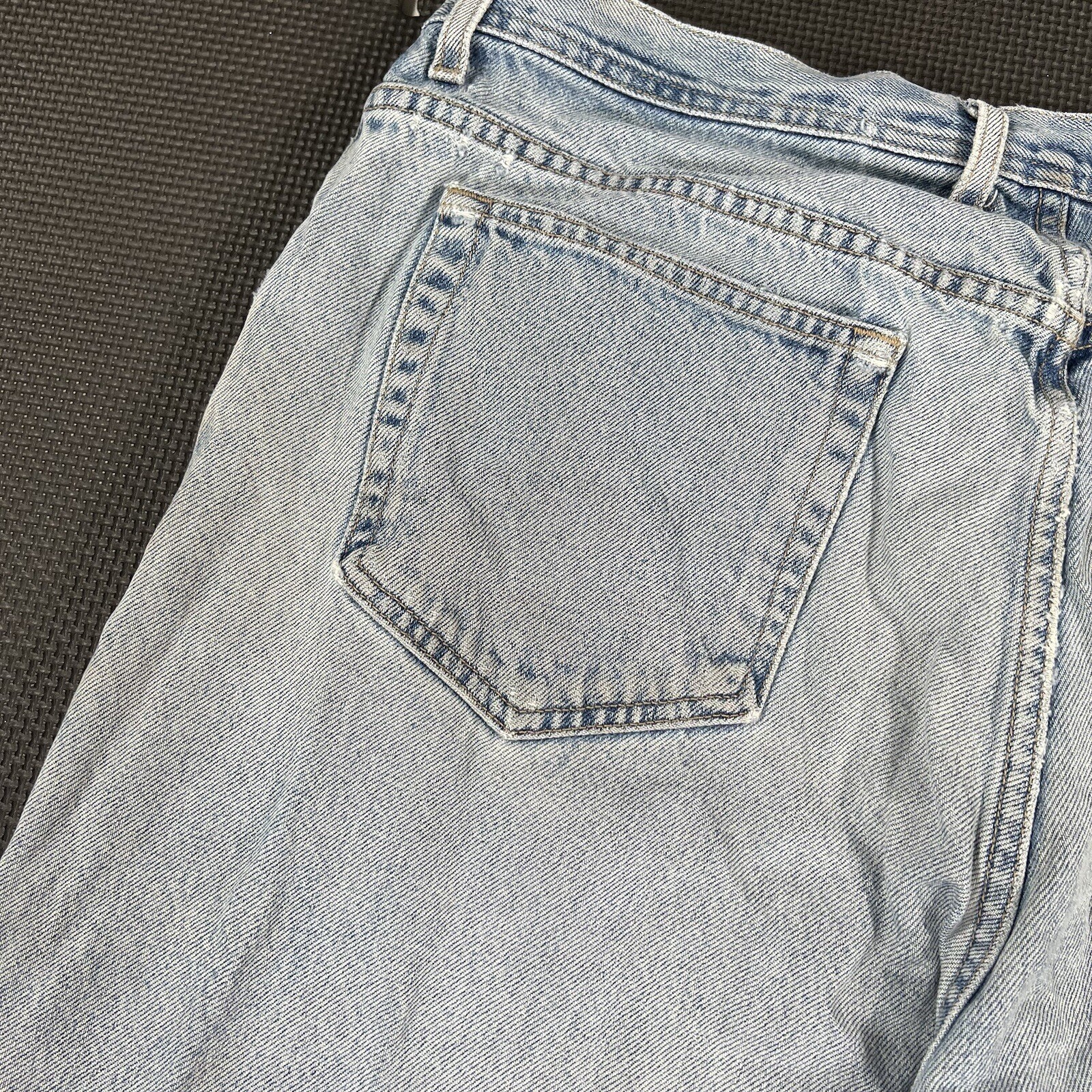 Vintage 90s Calvin Klein Loose Fit Jeans 38x31.5 Blue Denim Made USA