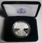 2008-W PROOF AMERICAN SILVER EAGLE COIN ~with U.S. Mint Box & COA~