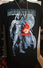 Marvel Studios - Moon Knight Men's Graphic T Shirt, Size XL, Black, Marc Spectre