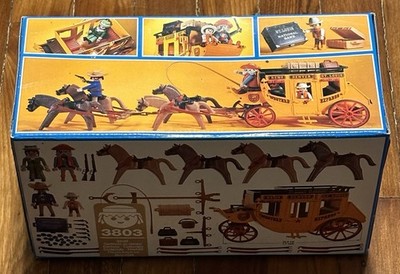 PLAYMOBIL COCHER DU 3803 Diligence Western Far west Cowboy EUR 3,50