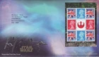 GB Stamps First Day Cover Booklet Pane U3150l - DY15 Star Wars film PSB 2015