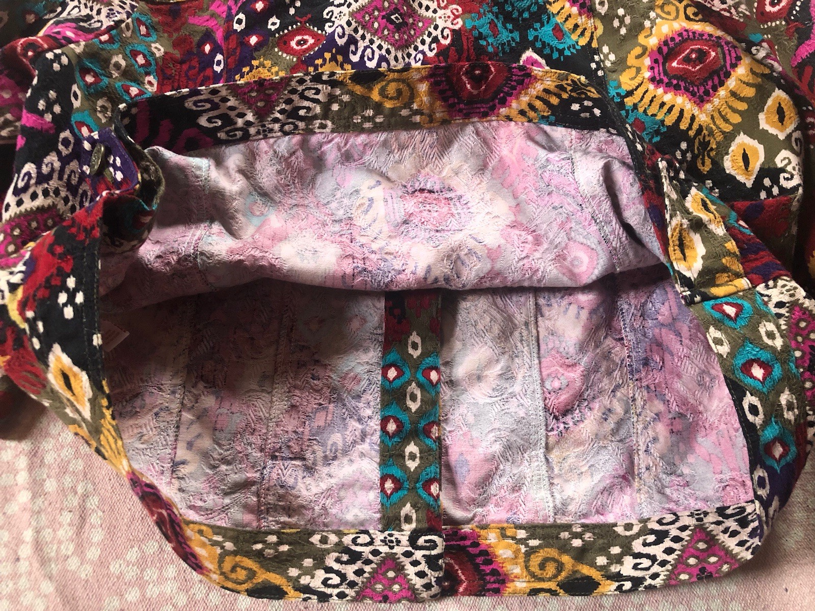 Ruby Rd 16W Colorful Button Up Shacket Jacket 100… - image 10