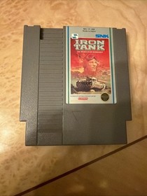 NES Game Lot Iron Tank Battle Tank & Jaws Lot Of 3 Clean & Authentic