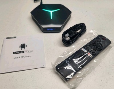 Android TV Box 8K WiFi 6 H618 2GB/16GB w/ Remote New Open Box